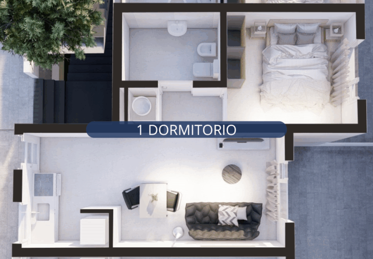 Render Santangelo 1 Dormitorio